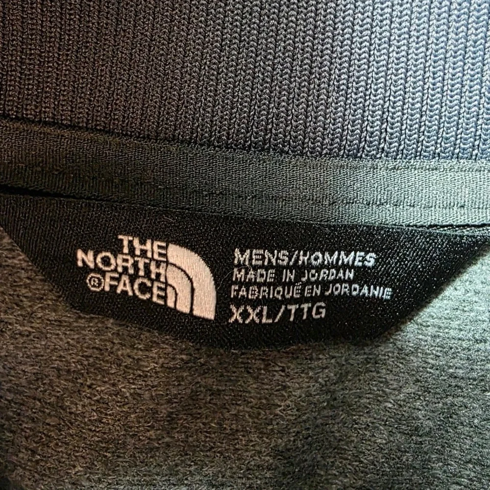 T-Mobile The North Face Men's Tech‎ Full-Zip Fleece Jacket Size XXL Gray